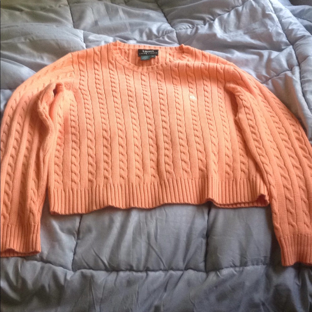 Vintage Ralph Lauren Cable Knit Sweater